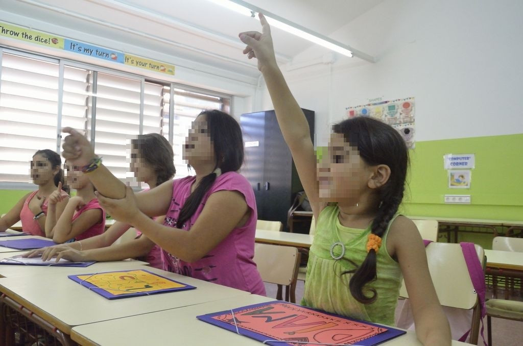 Secretari Gitano, Espai de reforç escolar a Badalona, en el curs escolar 2014 2015