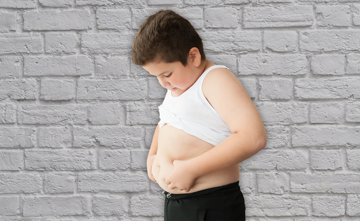 Obesitat infantil imatge