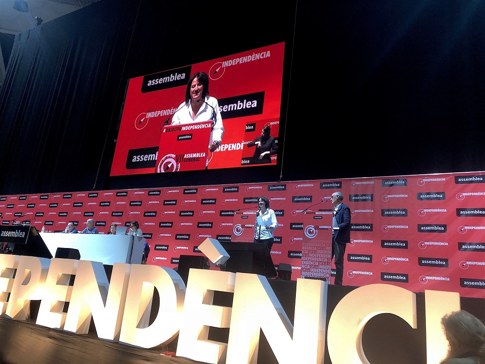La presidenta de l'ANC Elisenda Paluzie