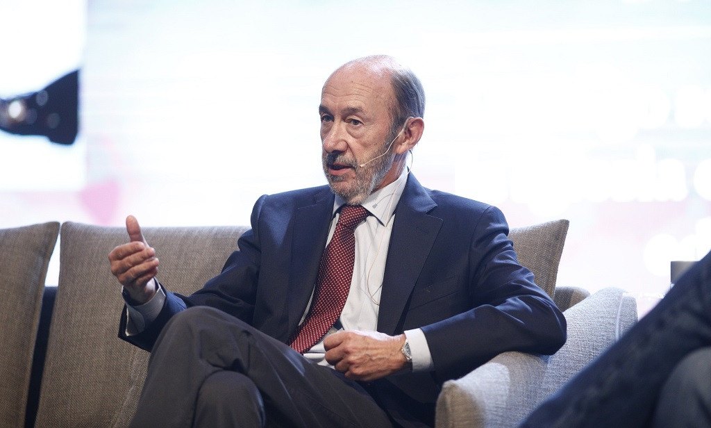 L'exvicepresident del Govern Alfredo Pu00e9rez Rubalcaba