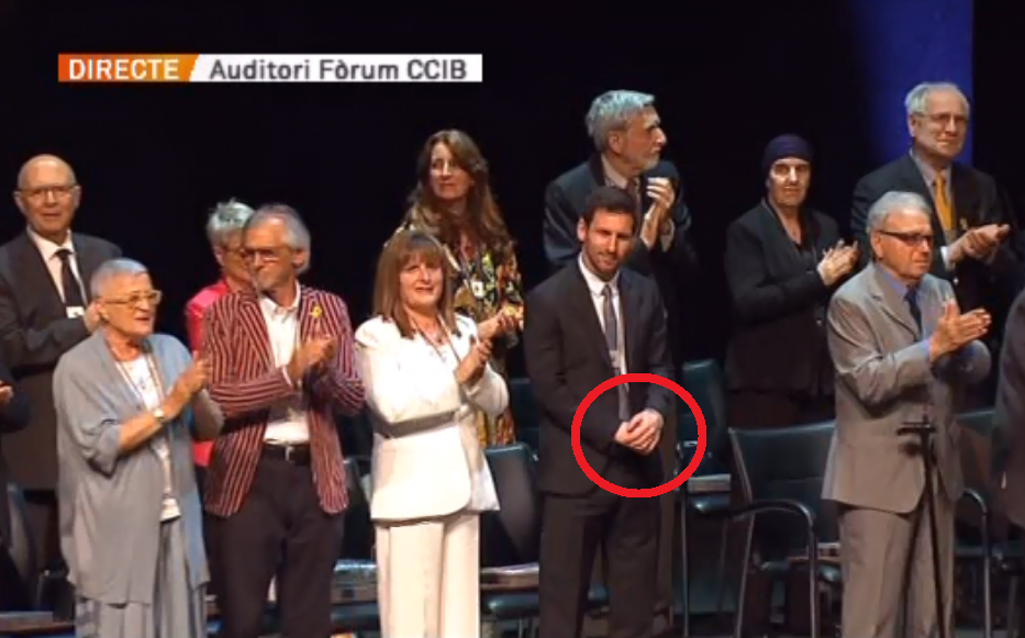 Messi no apalude