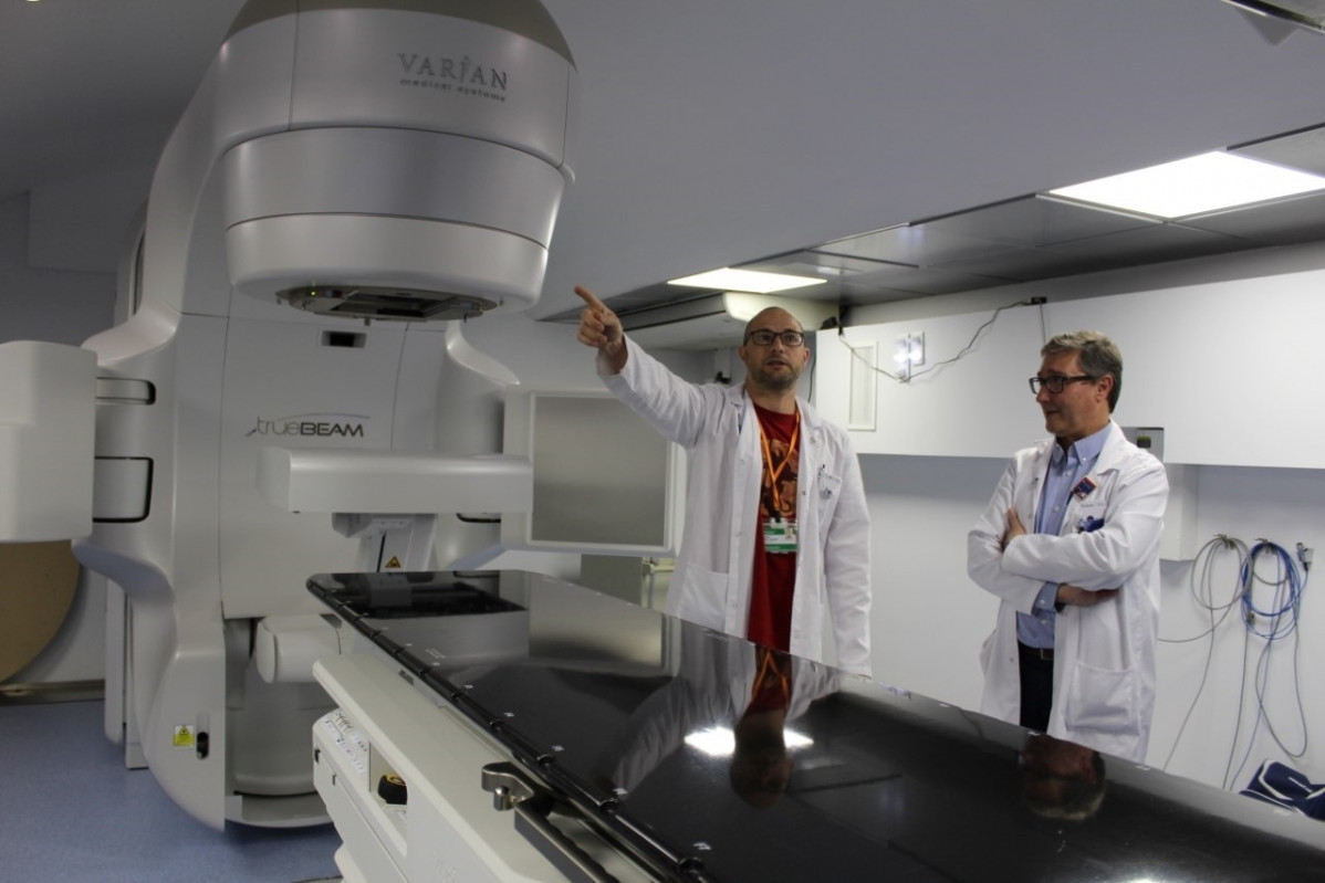 Accelerador de radioteràpia de l'Hospital Universitari Arnau de Vilanova