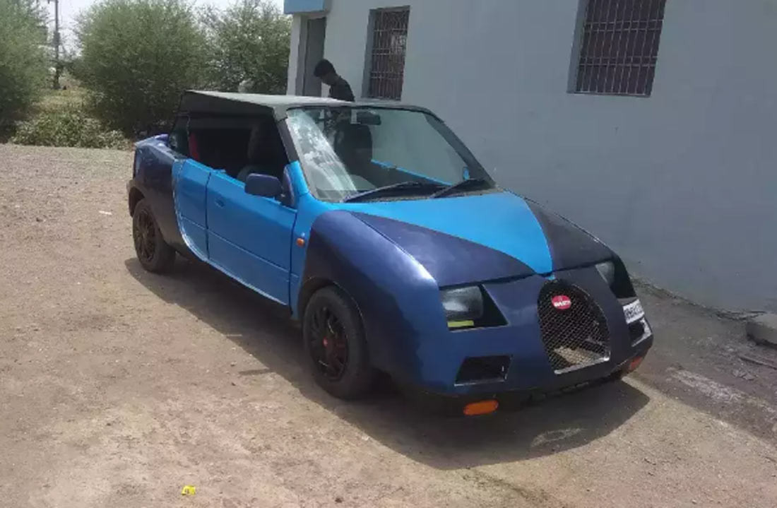 Bugatti Veyron made in índia 1