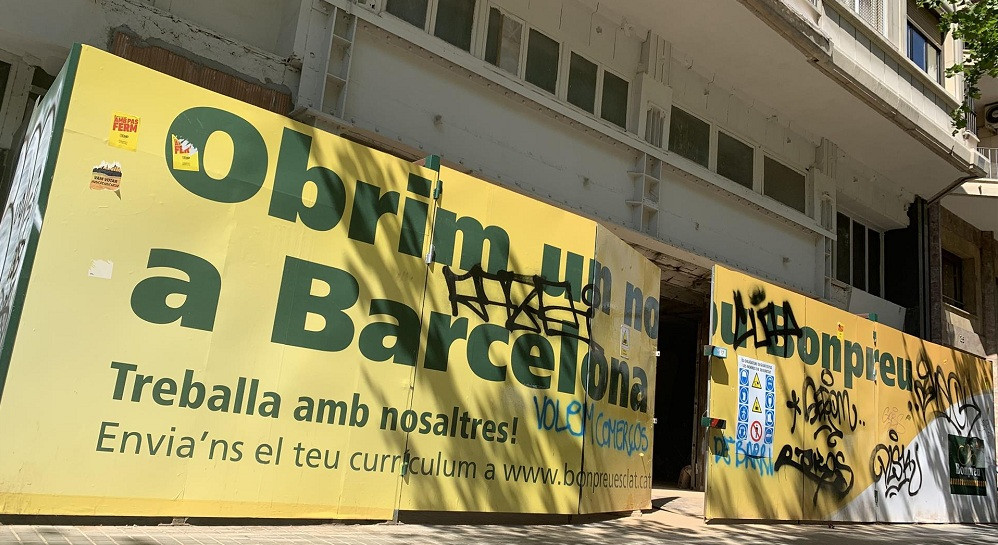 Antic cinema Urgell de Barcelona amiant