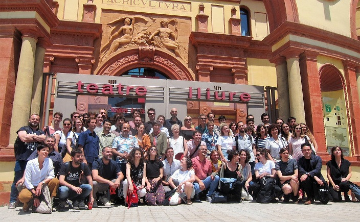 Presentació de la nova temporada del Teatre Lliure amb el director J.C.Martel
