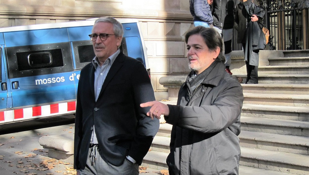 Oril Pujol amb el seu advocat
