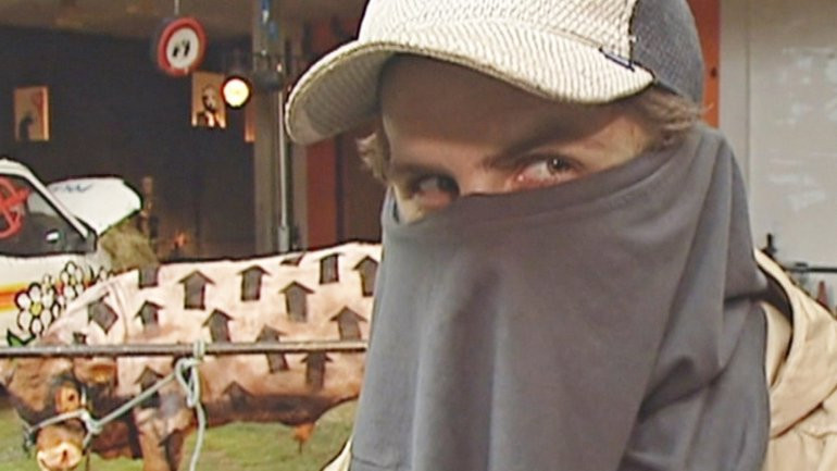 Aquesta podru00eda ser la cara de Banksy