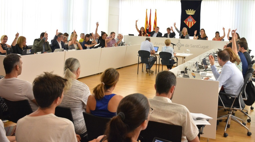 Ple emergència climu00e1tica Sant Cugat
