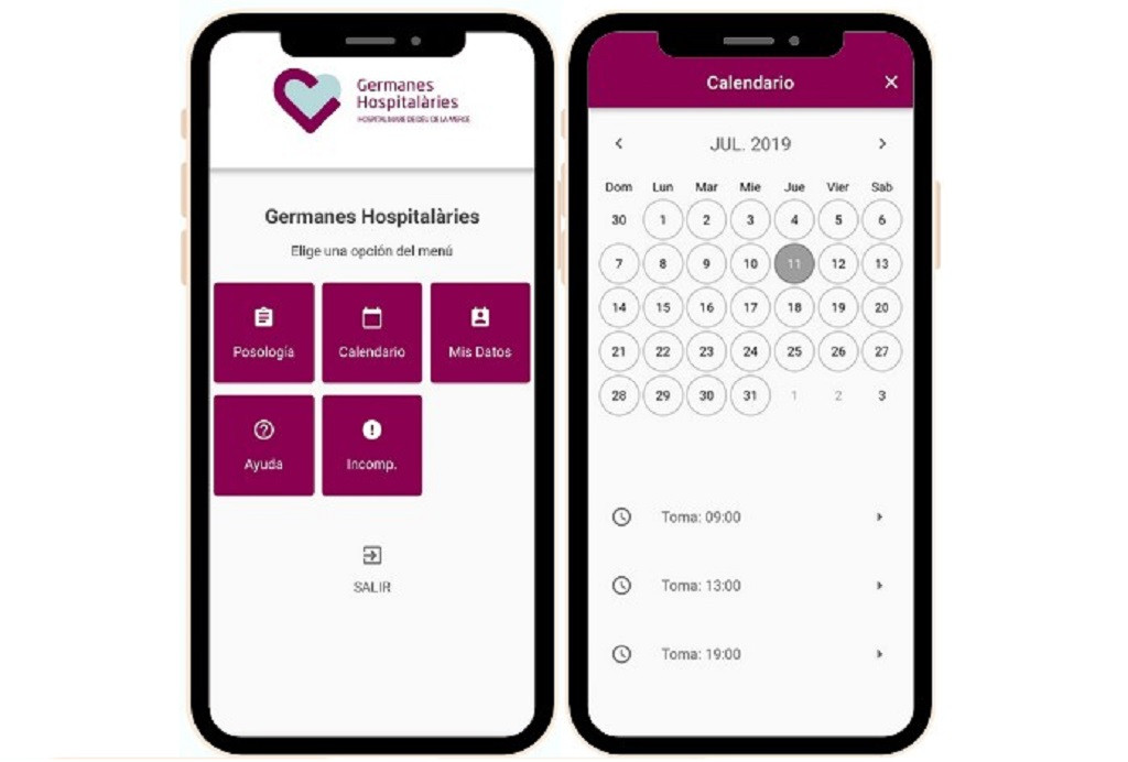 L'app Medicat i desenvolupada per u200bel Hospital Mare de Du00e9u de la Mercu00e8