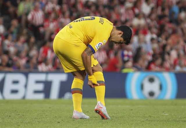 Luis Suu00e1rez lesiu00f3n