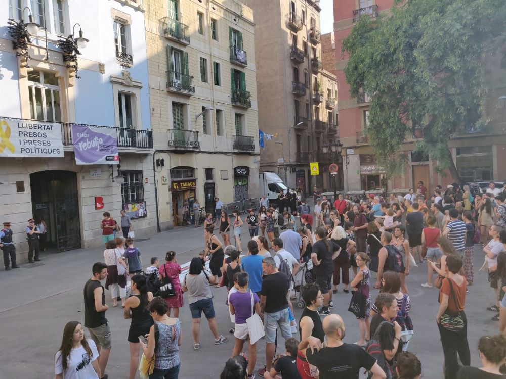 Protestes festes de gràcia
