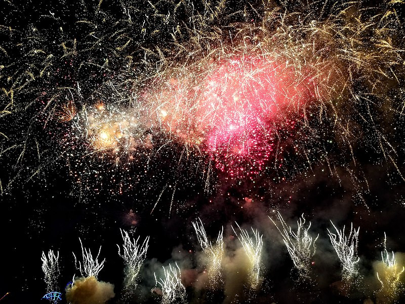 Piromusical de la Mercè