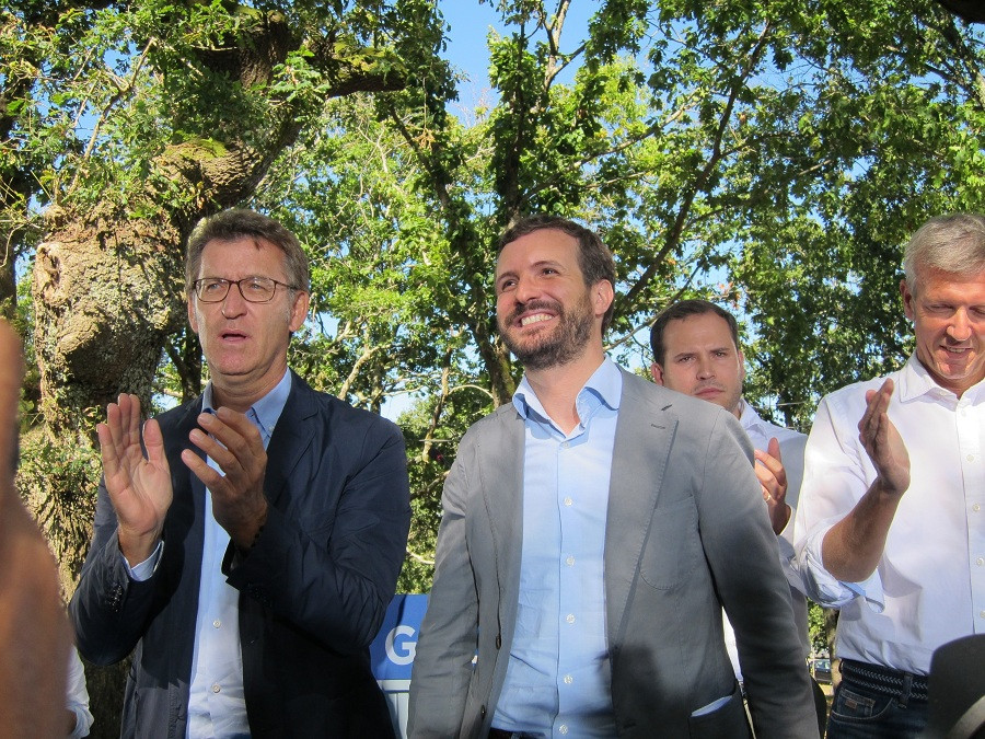 Alberto Nuu00f1ez Feijoo i Pablo Casado