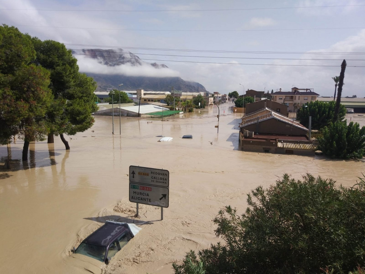 Temporal al seu pas per L'Escorratel