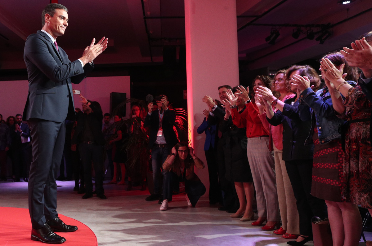 Acte de presentació del lema de campanya del PSOE per a les eleccions del 10 de novembre
