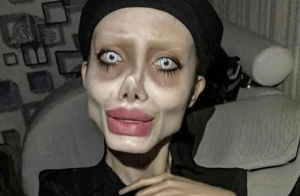 Sahar Tabar, la versiu00f3n zombi d'Angelina Jolie