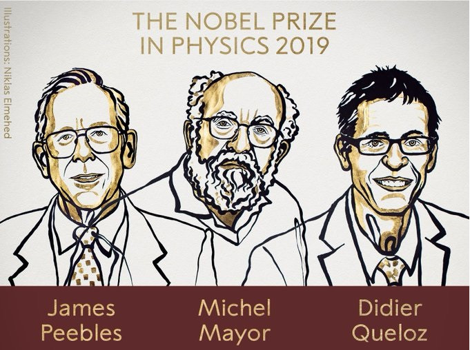 Guanyadors del Premi Nobel de Fu00edsica 2019