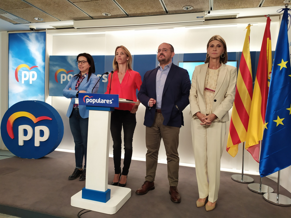 Ana Vu00e1zquez, Cayetana u00c1lvarez de Toledo, Alejandro Fernu00e1ndez i Llanos de Luna (PP)
