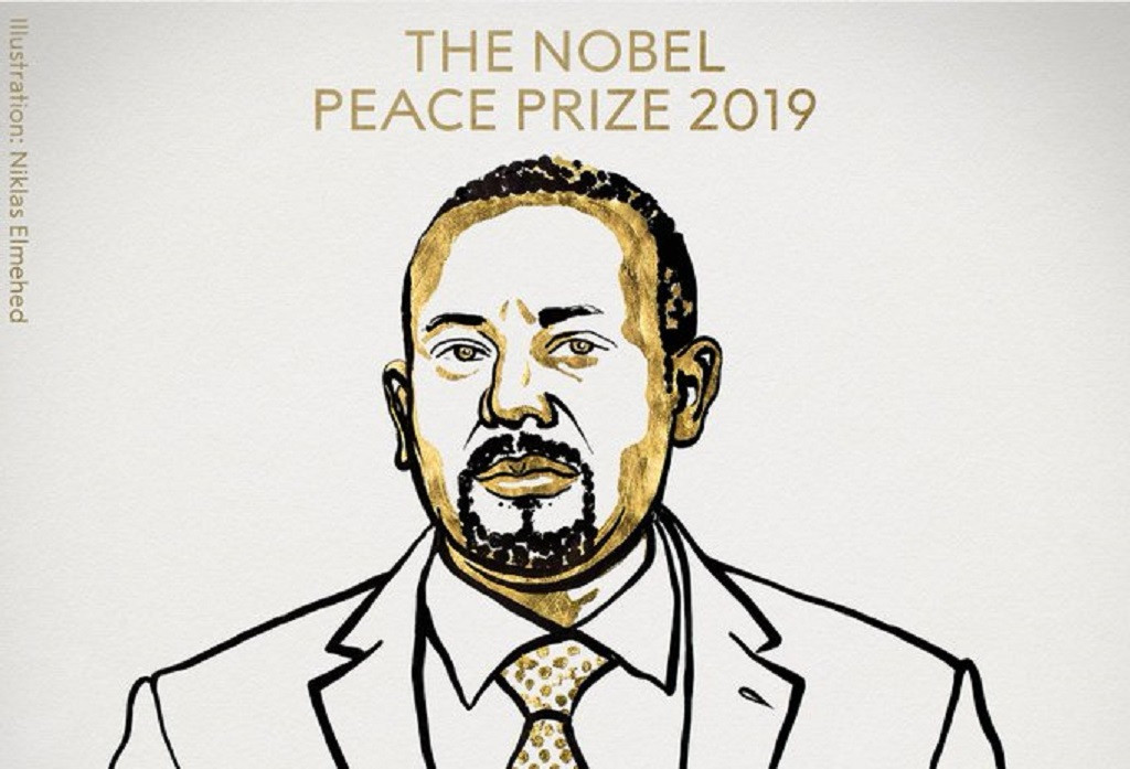 u200bEl Premi Nobel de la Pau 2019 per el Primer Ministre de Etiopu00eda, Abiy Ahmed