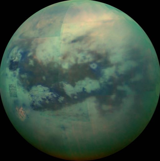 Lluna Titu00e1n de Saturn, imatge de NASA