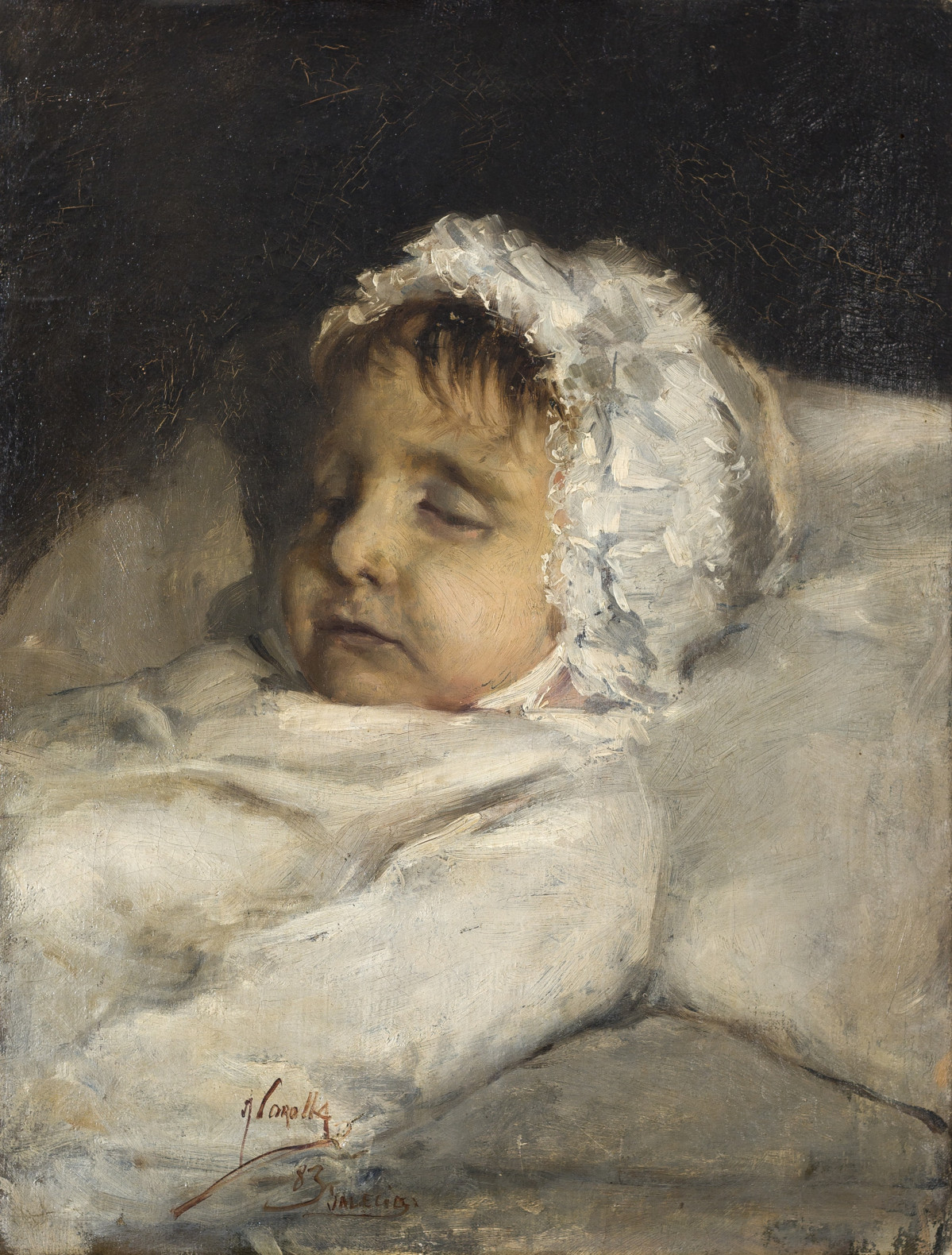 Imatge de l'u00f3leo atribuït a Joaquu00edn Sorolla