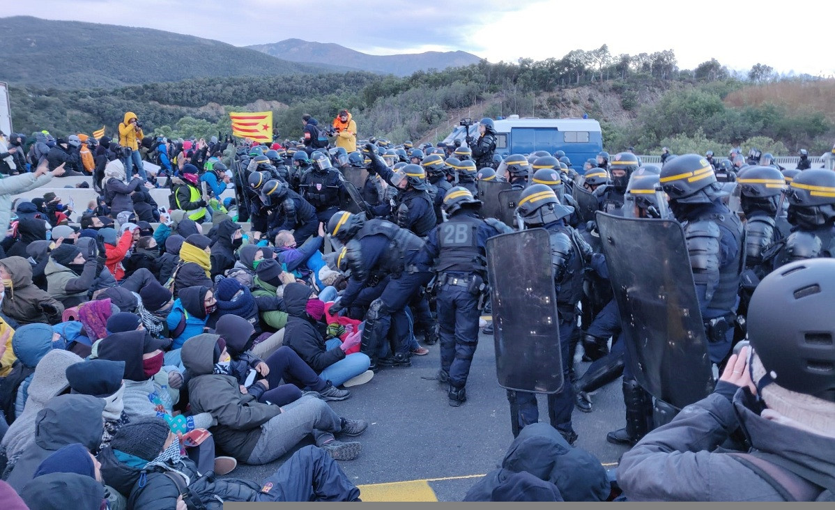 Desallotjament la jonquera