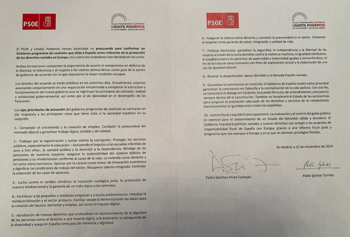 Pacte u00edntegro PSOE Podem