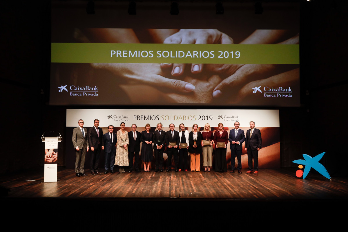 Guanyadors premis solidaris 2019 CaixaBank