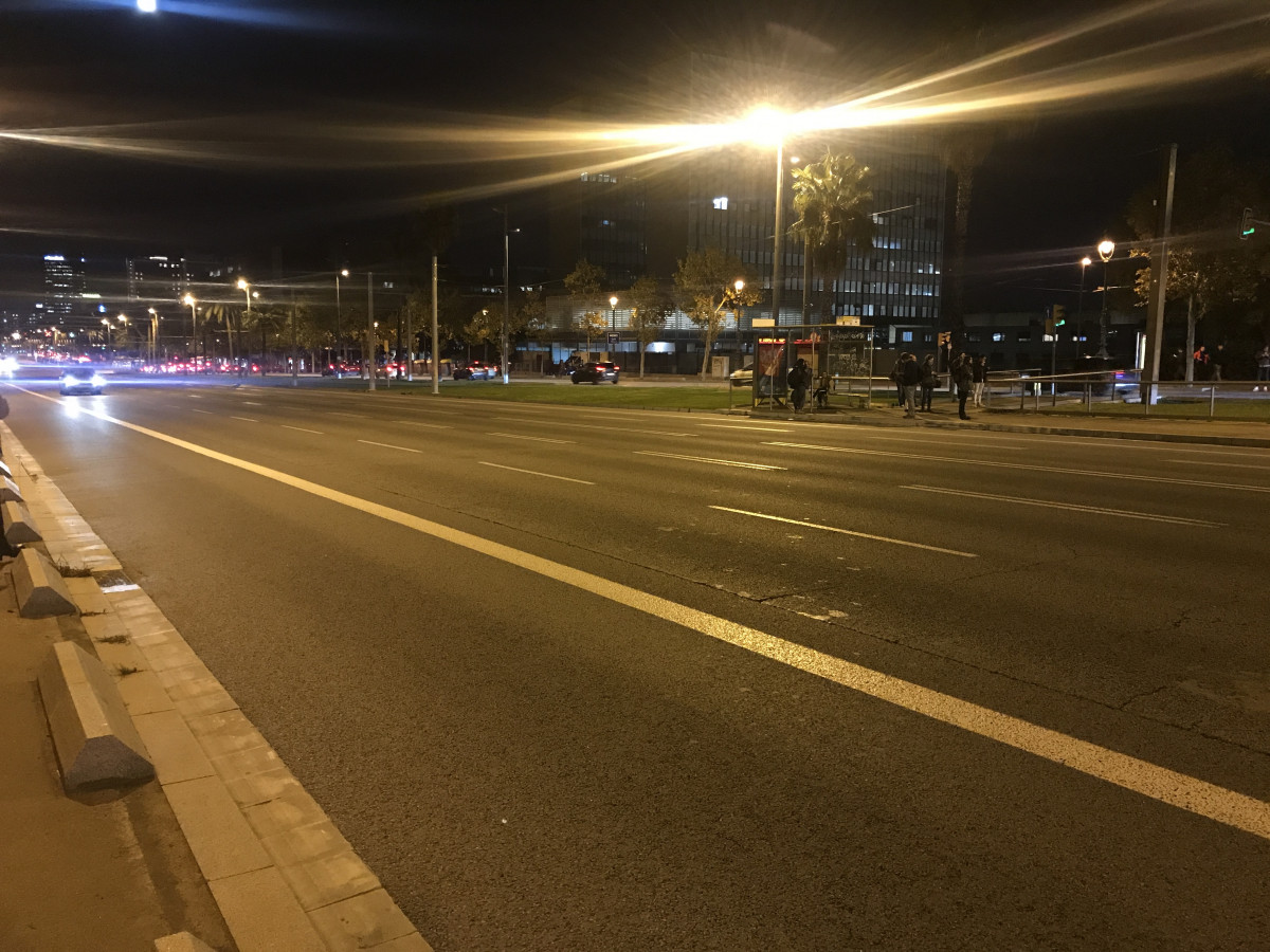 L'avinguda Diagonal tallada durant protestes de CDR