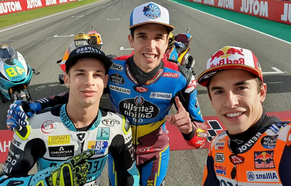 Germans marquez moto
