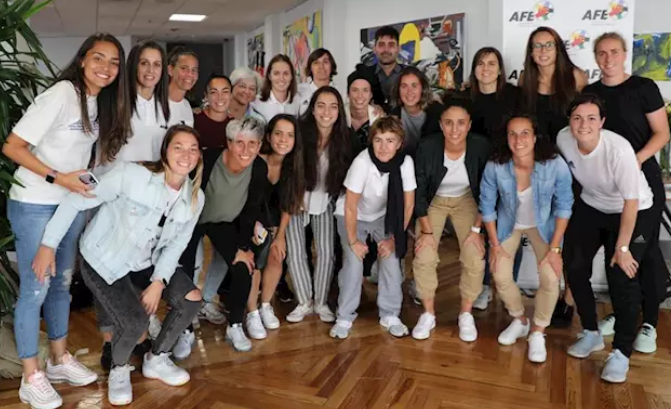AFE jugadores de fu00fatbol