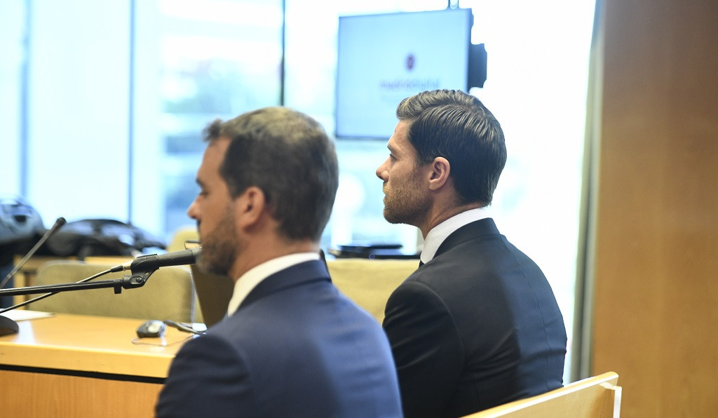L'exfutbolista i entrenador Xabi Alonso al judici d'octubre u00d3scar Cau00f1as