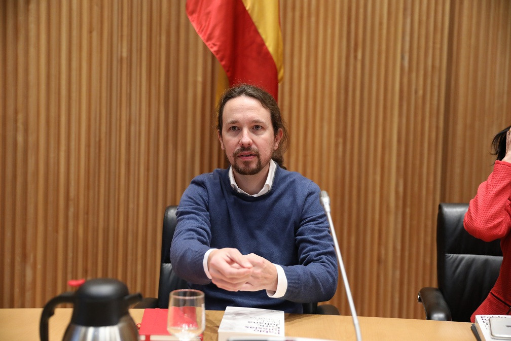 Pablo Iglesias acte desembre 2019