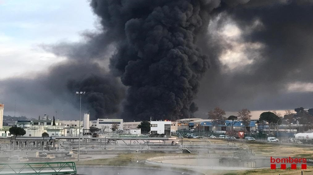 Incendi a Montornès de Vallès