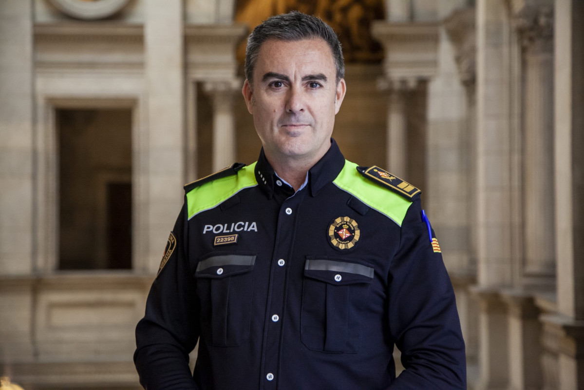 L'intendent major Pedro Velu00e1zquez, nou cap de la Guàrdia Urbana de Barcelona