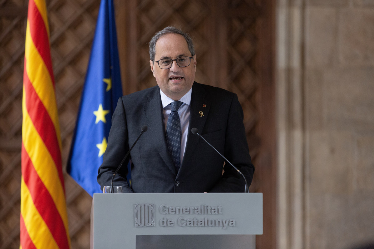 Torra respon a la seva inhabilitaciu00f3n