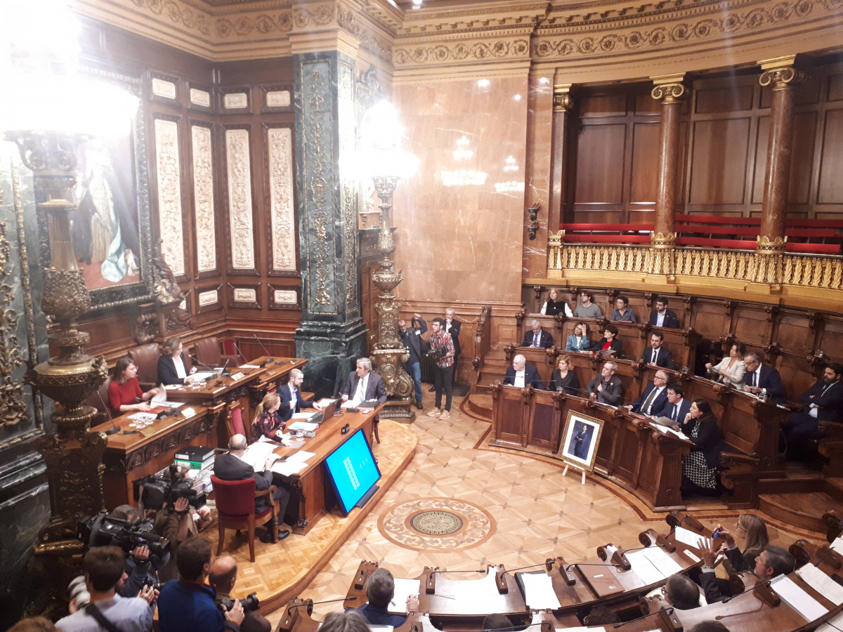 El ple de l'Ajuntament de Barcelona de el 20 de desembre