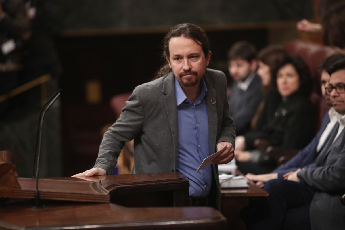 Pablo Iglesias (segona sesiu00f3n d'investidura 2020)