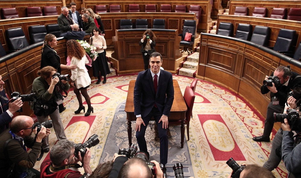 Pere Su00e1nchez president de Govern al Congrés