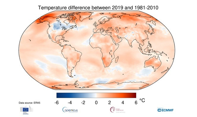 2019 el au00f1o mu00e1s calorós