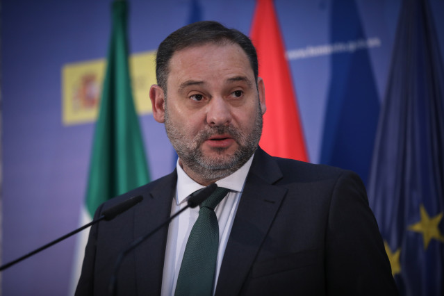 El ministro de Fomento en funciones , José Luis Ábalos
