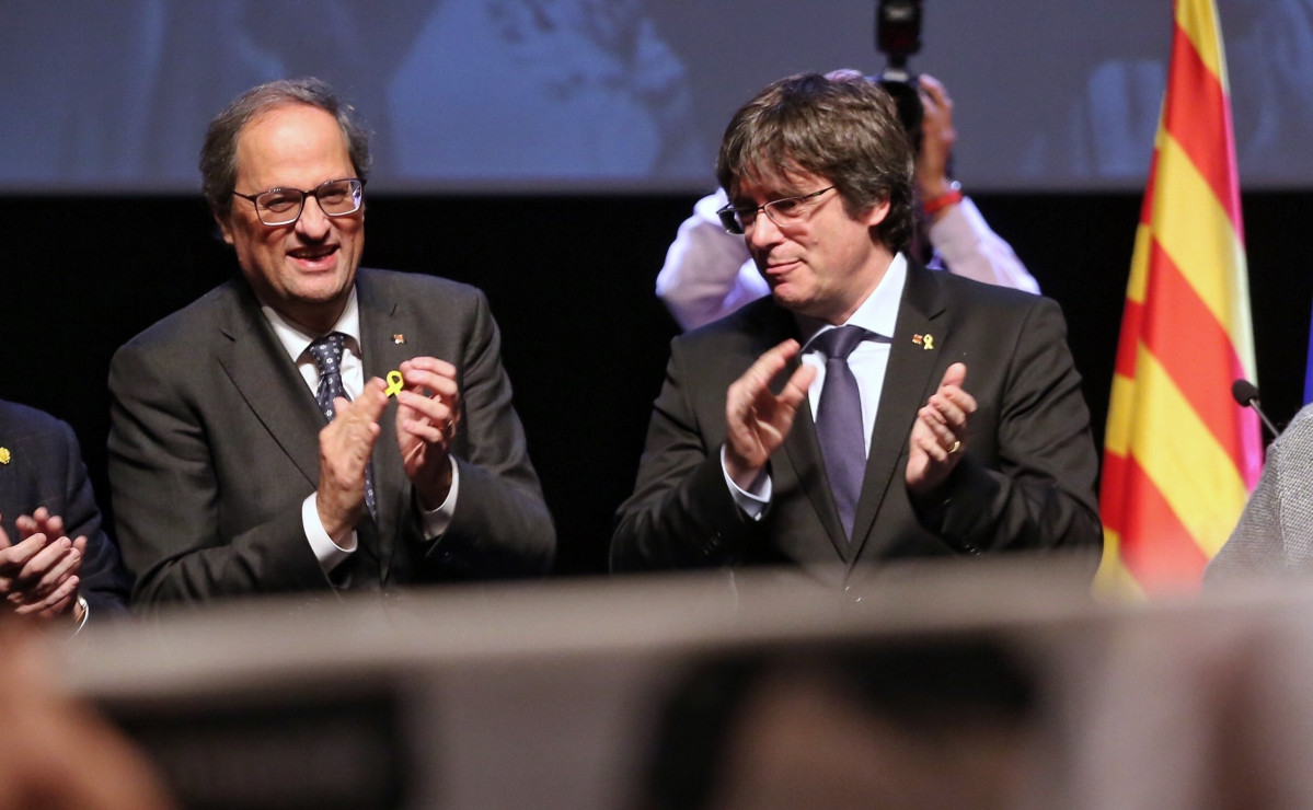 Torra i Puigdemont (imatge d'arxiu 3)