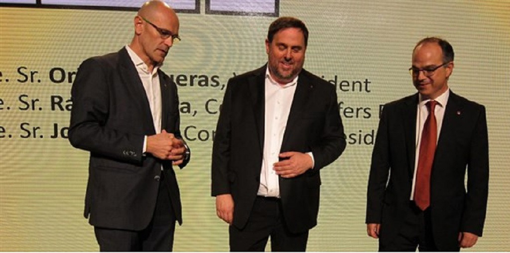 Junqueras, Romev i Turull