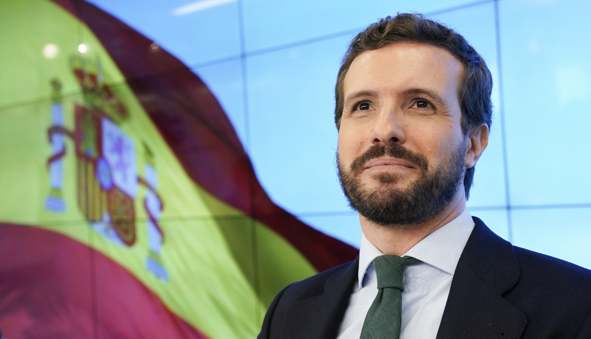 El president de el Partit Popular, Pablo Casado.
