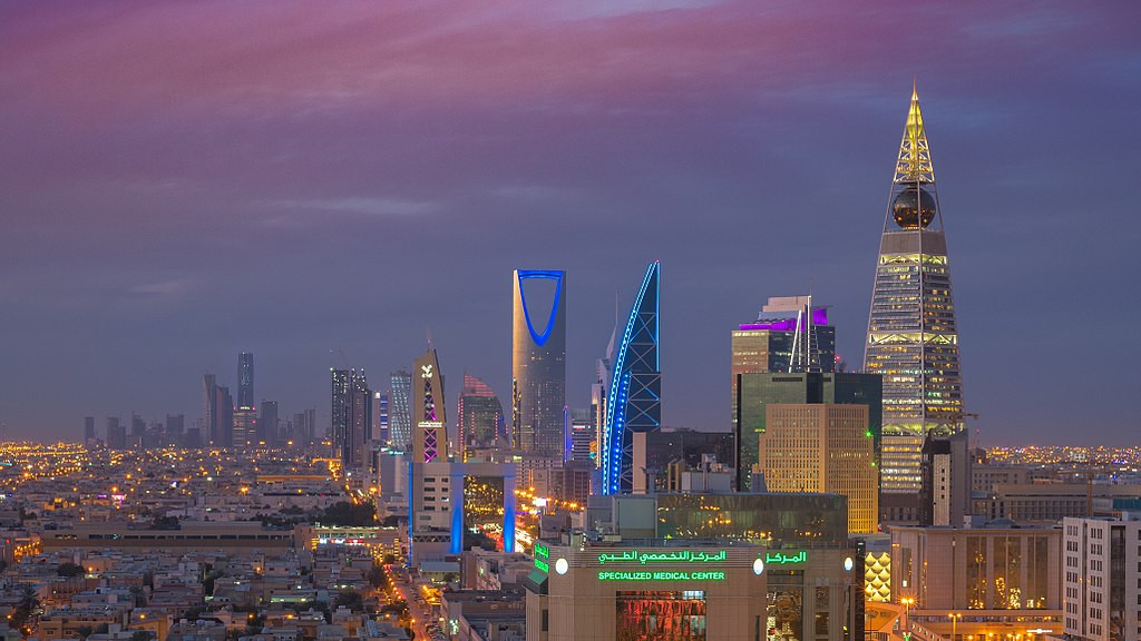 Skyline de Riad, capital de l'Aràbia Saudita