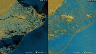 Delta de l'Ebre abans i després de Glòria