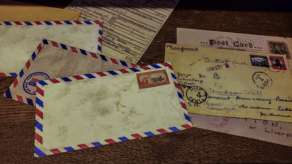 Cartes velles, corro postal, sobres