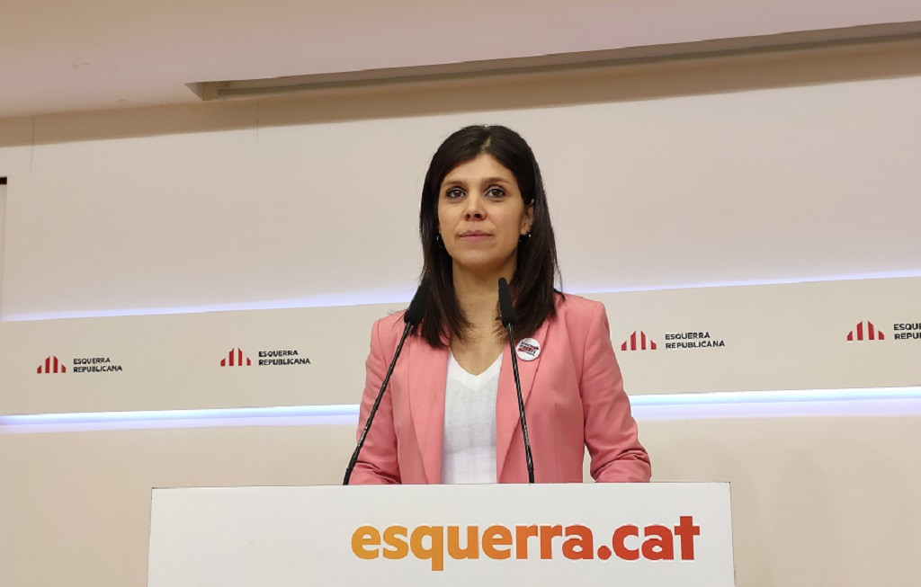 La secretària general adjunta i portaveu d'ERC, Marta Vilalta