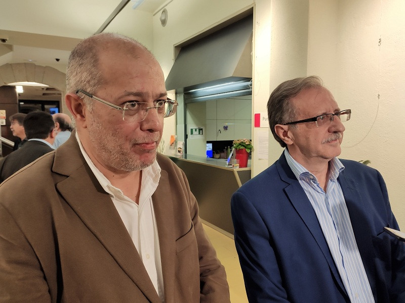 Francisco Igea i Antonio Espinosa
