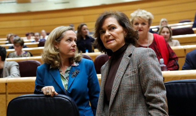 Carmen Calvo al Senat